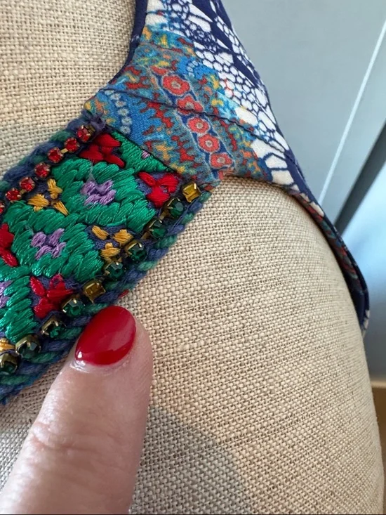 Anthropologie Ranna Gill 10 Boteh Maxi Dress - Picture 8 of 8